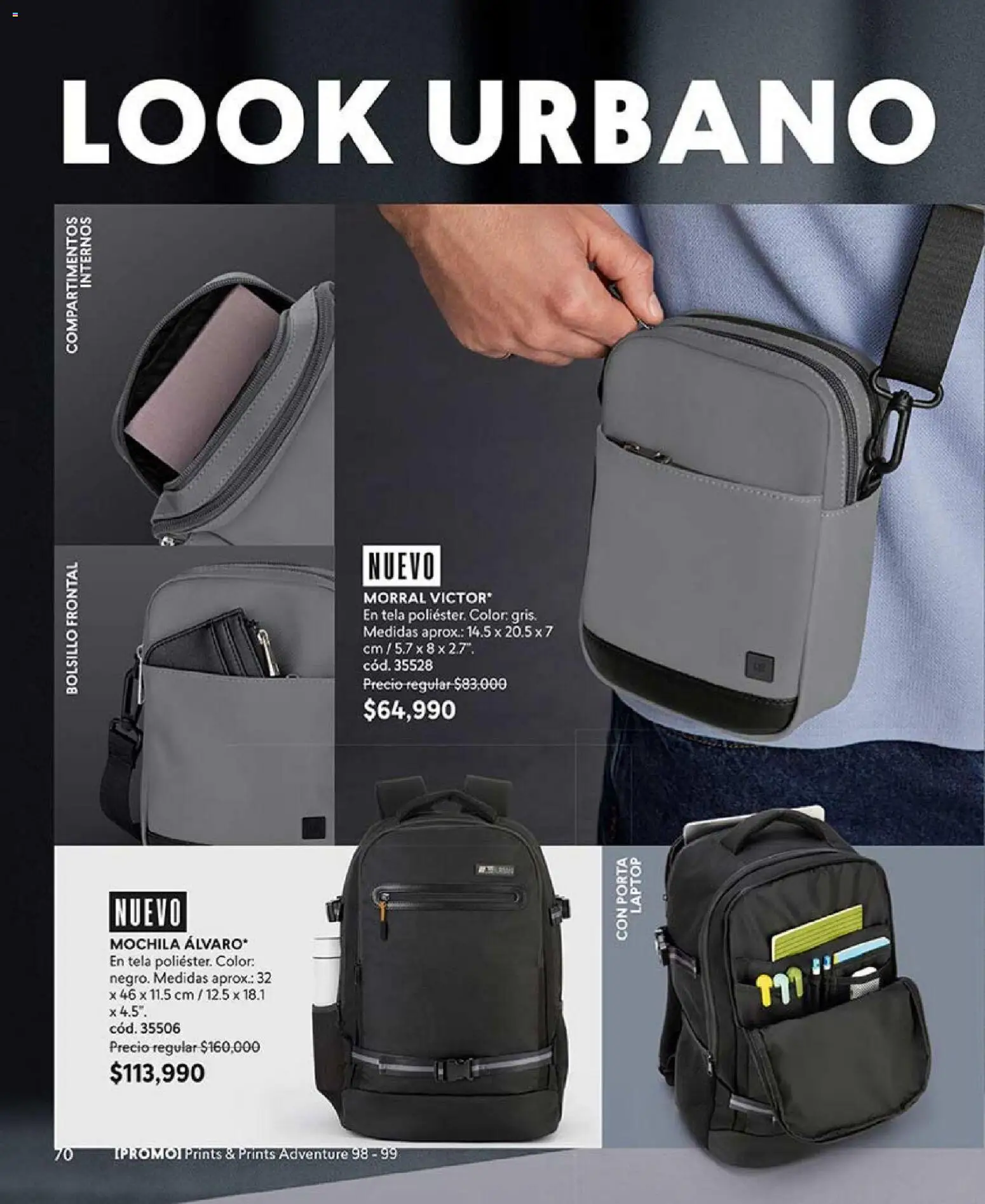 CyZone revista - valida desde el 01.02.2026 | Página: 70 | Productos: Mochila, Laptop, Morral