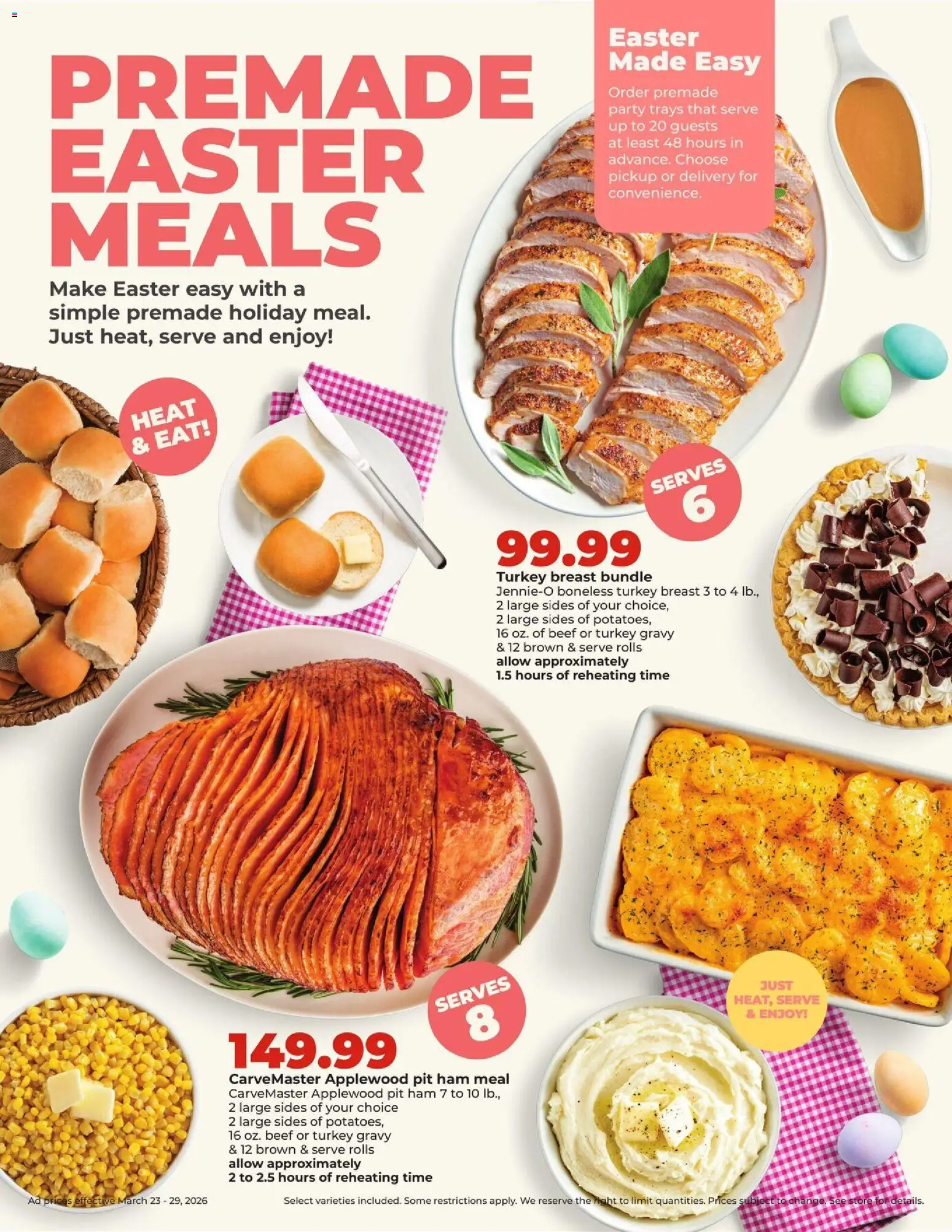 HyVee Weekly Ad - valid from 23.03.2026 | Page: 3 | Products: Ham, Beef