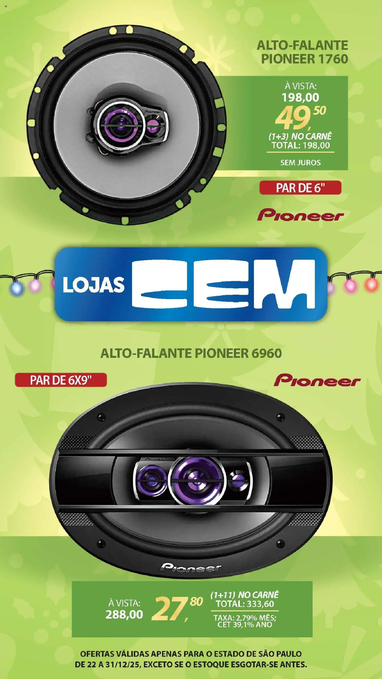 Lojas Cem Folheto - válido de 22.12.2025 | Página: 50 | Produtos: Carne