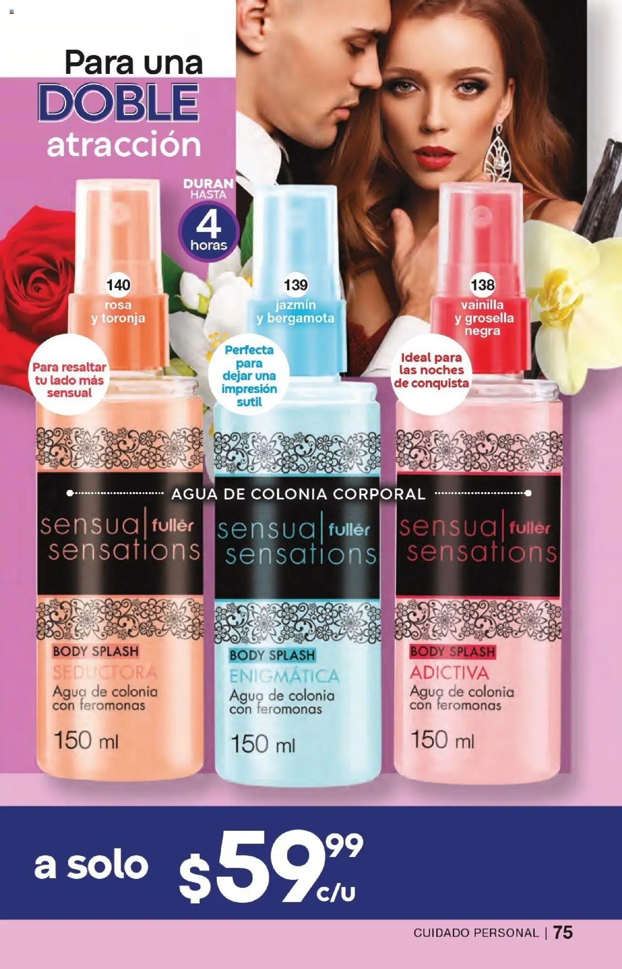 Nuevas ofertas de Fuller válidas en toda la República Mexicana desde el 17.09.2025. ¡Encuentra las mejores ofertas en Fuller - Campaña 12 2025! | Página: 75 | Productos: Agua, Toronja, Body