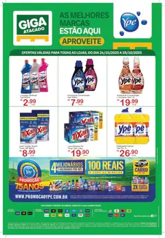 GIGA Atacado - Ofertas Ypê  - Pré-Visualização do folheto da loja GIGA Atacado, válido de 24.10.2025