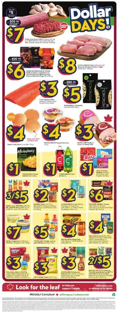 Preview of Safeway flyer - MB from shop Safeway valid from 30.10.2025 | Page: 4 | Products: Cheese, Ham, Chicken, Pork