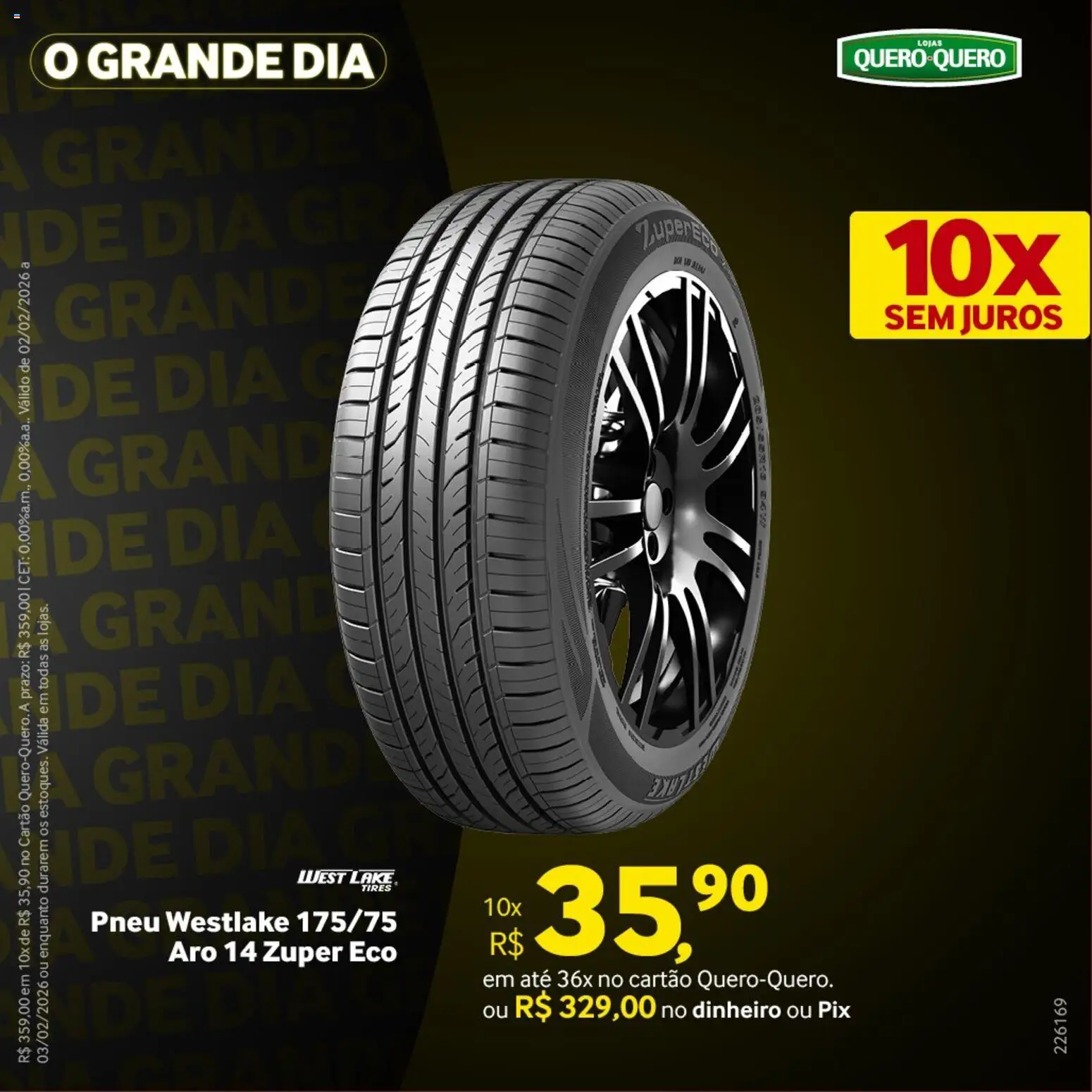 Lojas Quero-Quero Folheto - válido de 02.02.2026 | Página: 7 | Produtos: Pneu