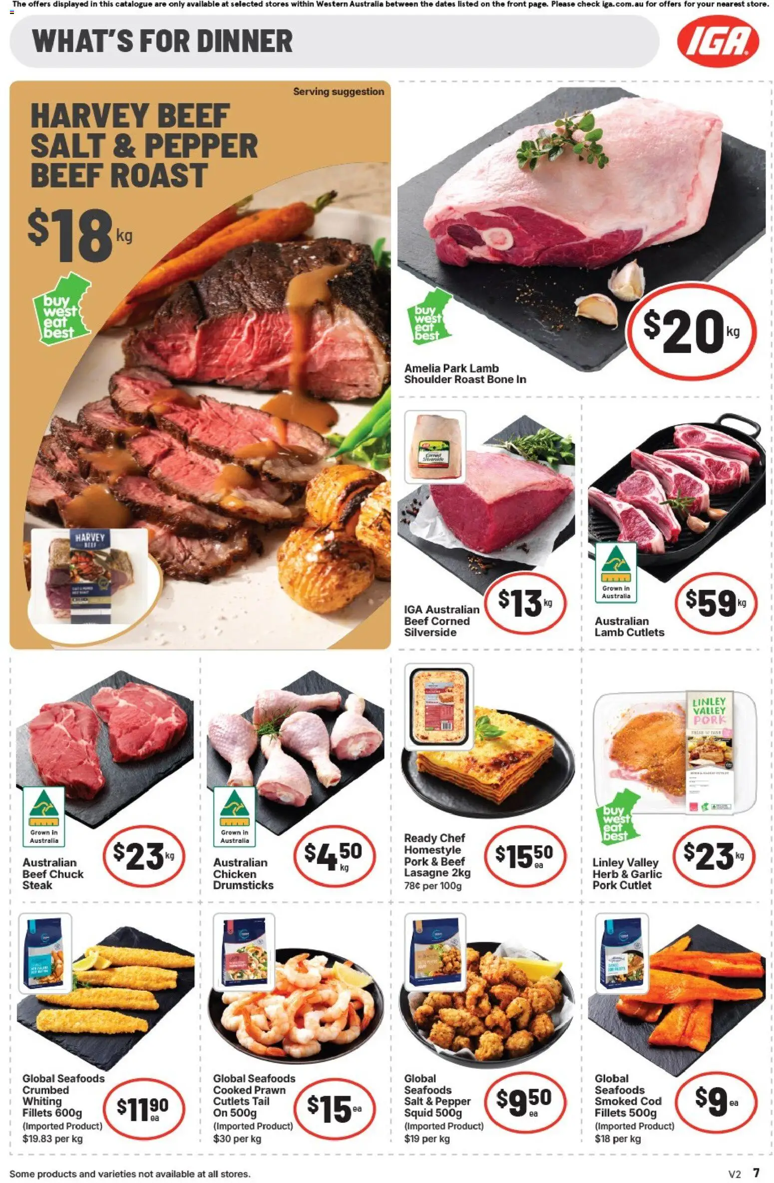 IGA catalogue - valid from 11.03.2026 | Page: 7 | Products: Herb, Chicken, Lamb, Salt