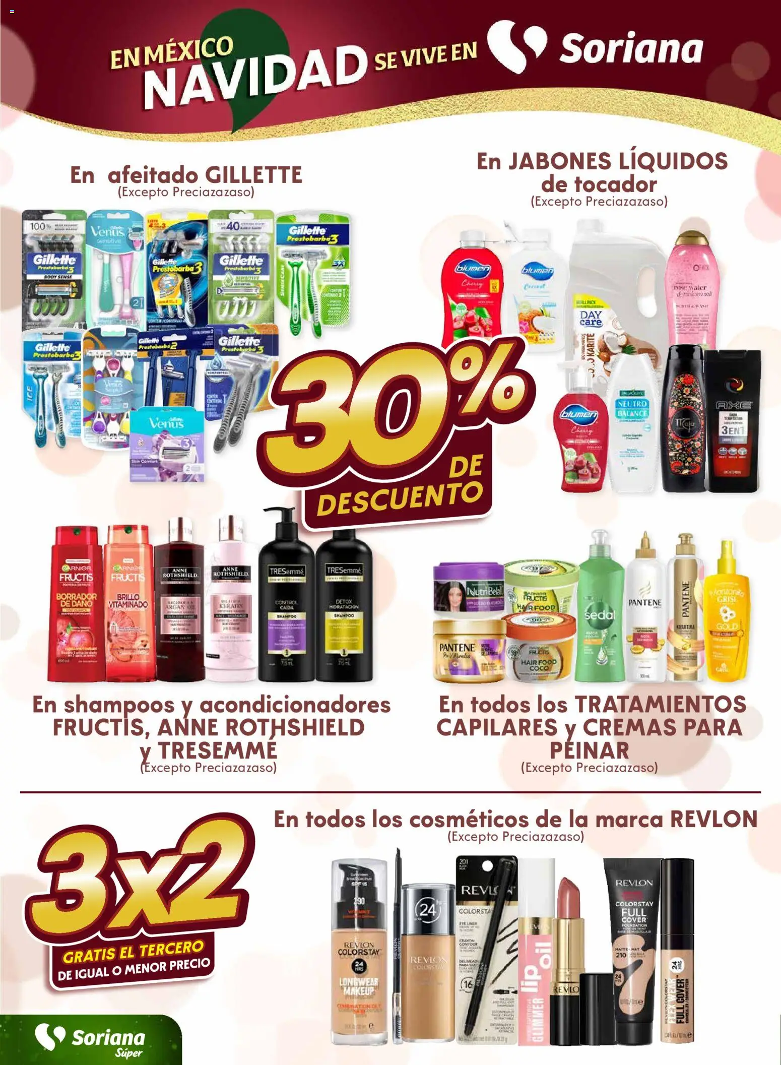 Nuevas ofertas de Soriana válidas en toda la República Mexicana desde el 04.12.2025. ¡Encuentra las mejores ofertas en Soriana - Fin de Semana Súper: BCS, Son y Sin! | Página: 4 | Productos: Brillo, Body