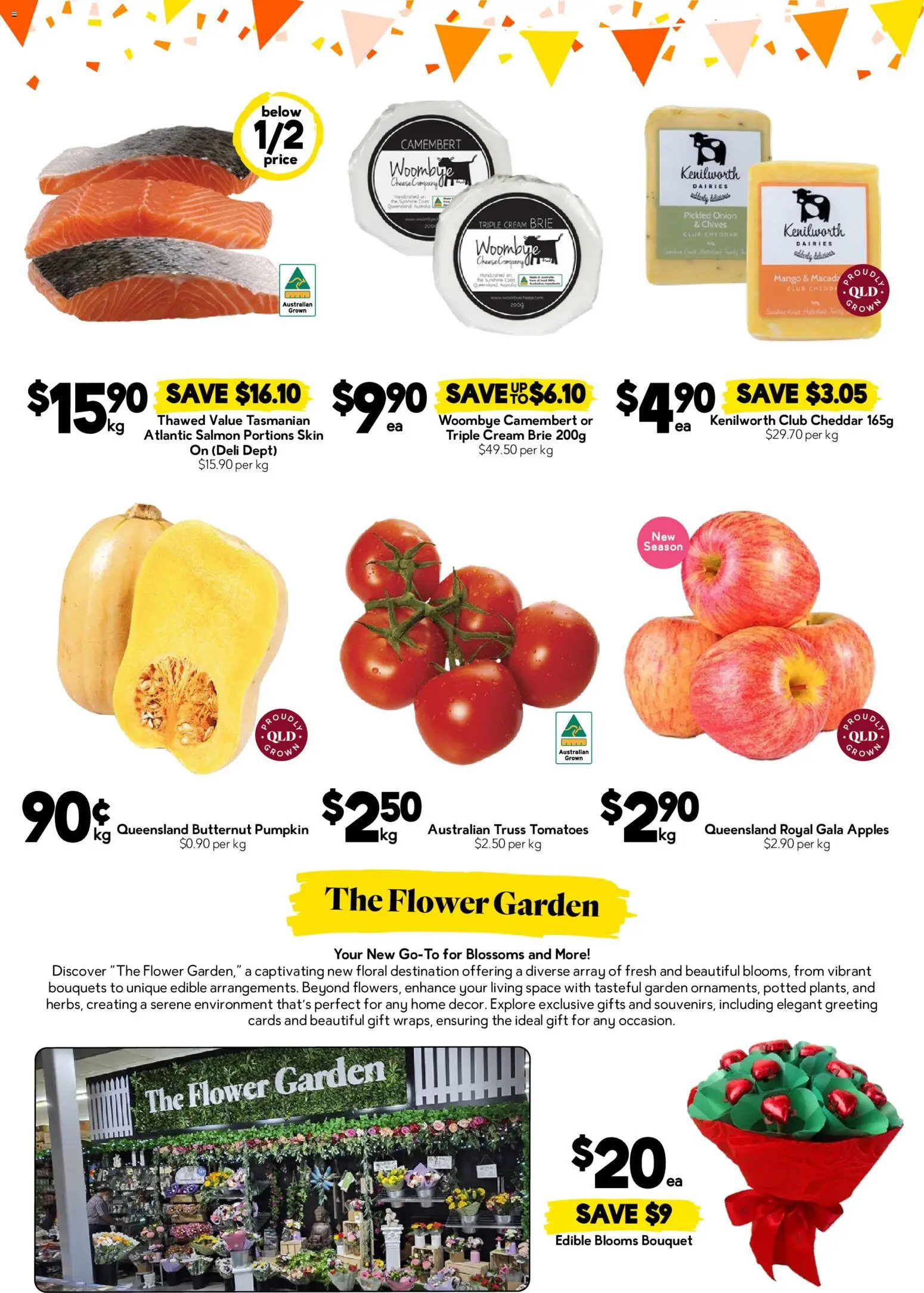 Drakes catalogue - valid from 11.02.2026 | Page: 3 | Products: Cheese, Apples, Tomatoes, Mango