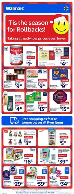 Preview of Walmart weekly flyer from shop Walmart valid from 04.12.2025