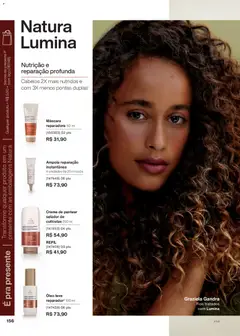 Natura - Ciclo 18/2025 - Pré-Visualização do folheto da loja Natura, válido de 30.10.2025 | Página: 156