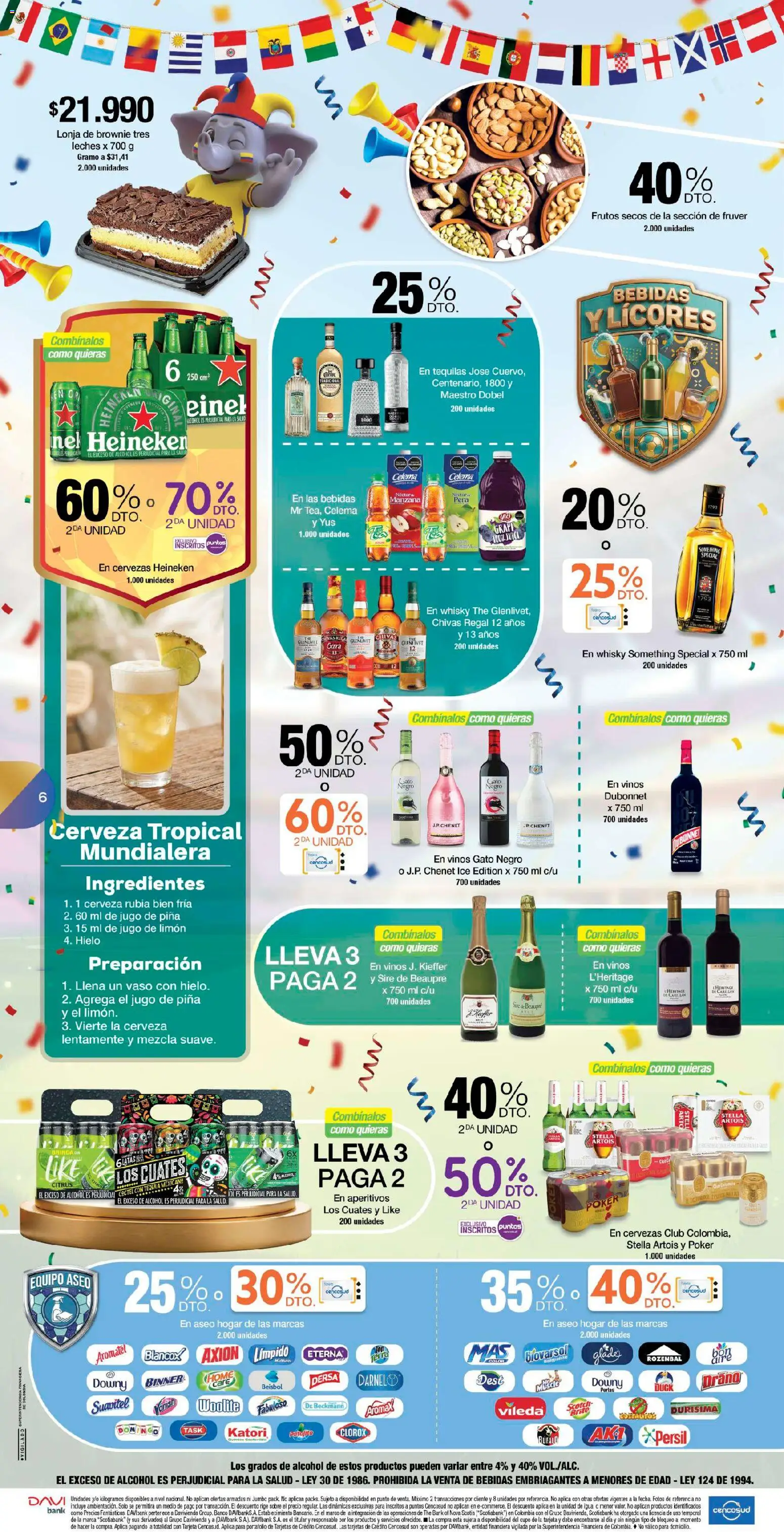 Jumbo revista - valida desde el 10.04.2026 | Página: 6 | Productos: Whisky, Sobre, Limón, Jugo