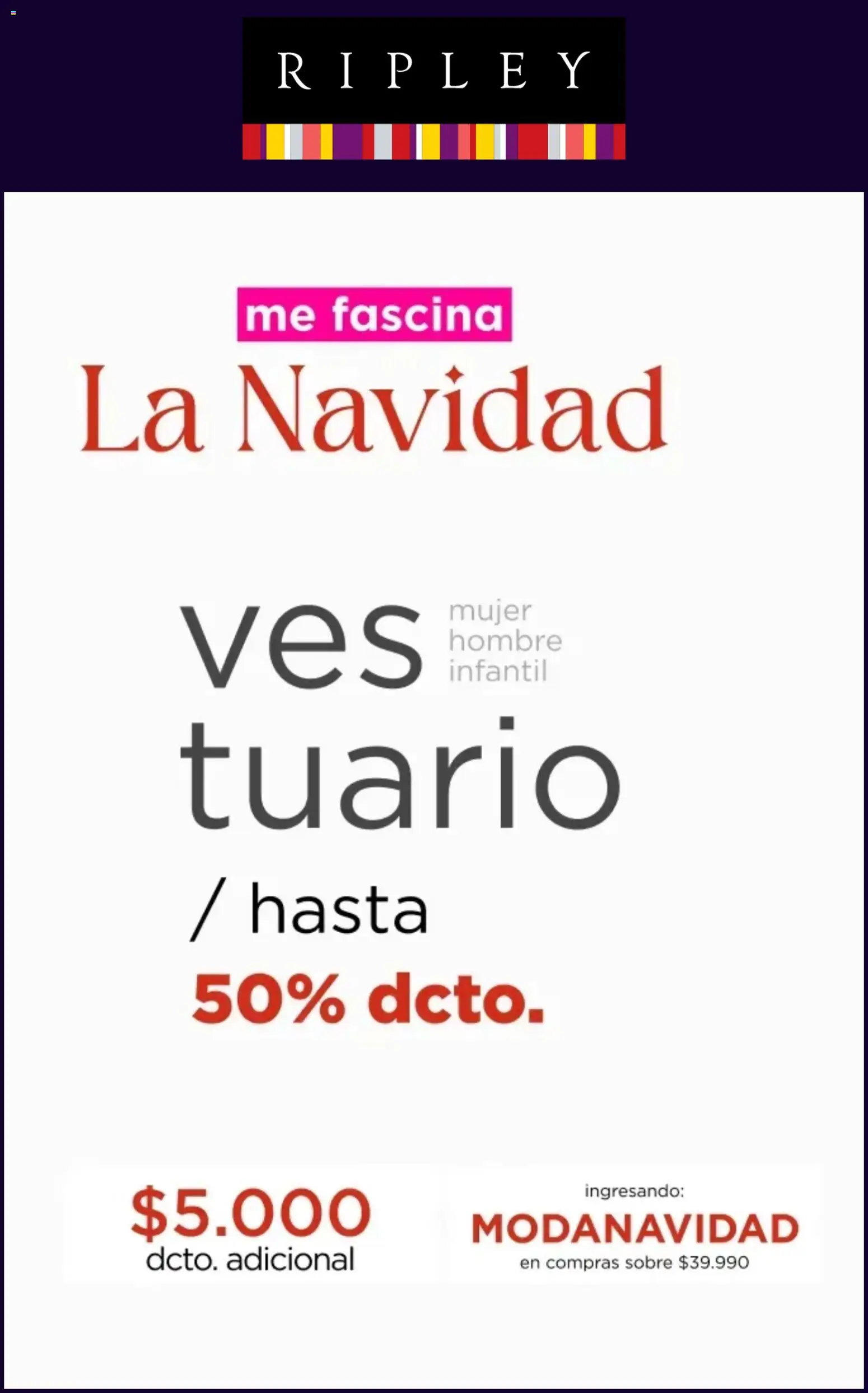 Ripley ofertas  │ válido desde el 08.12.2025 | Página: 1 | Productos: Sobre