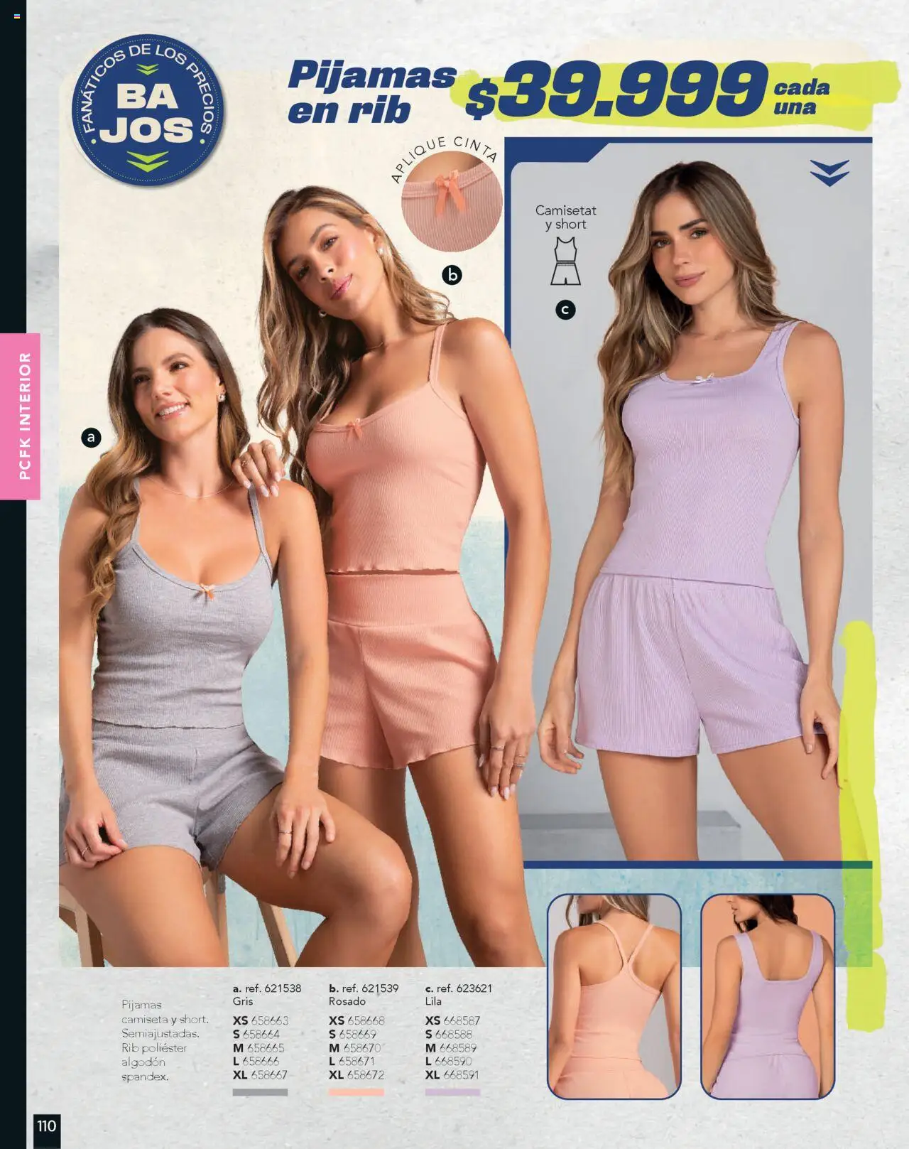 Pacifika revista - valida desde el 16.06.2025 | Página: 126 | Productos: Algodón, Short, Camiseta, Cinta