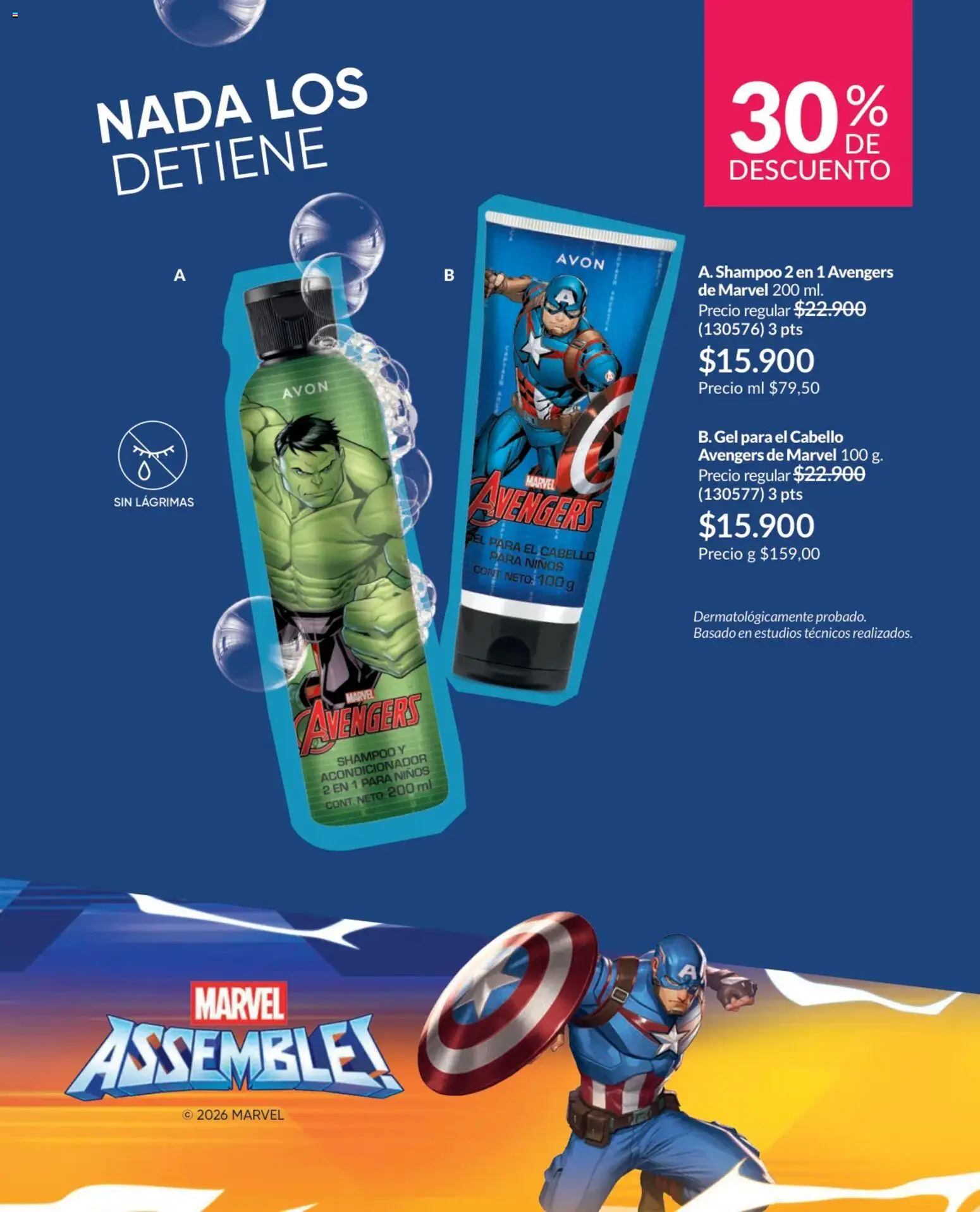 Avon revista - valida desde el 01.04.2026 | Página: 206 | Productos: Shampoo, Acondicionador