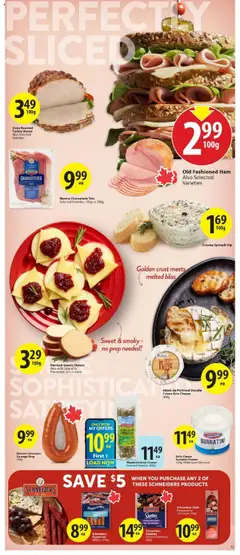 Save on foods flyer valid from 10.07.2025 | Page: 12 | Products: Turkey, Oven, Cheese, Ham