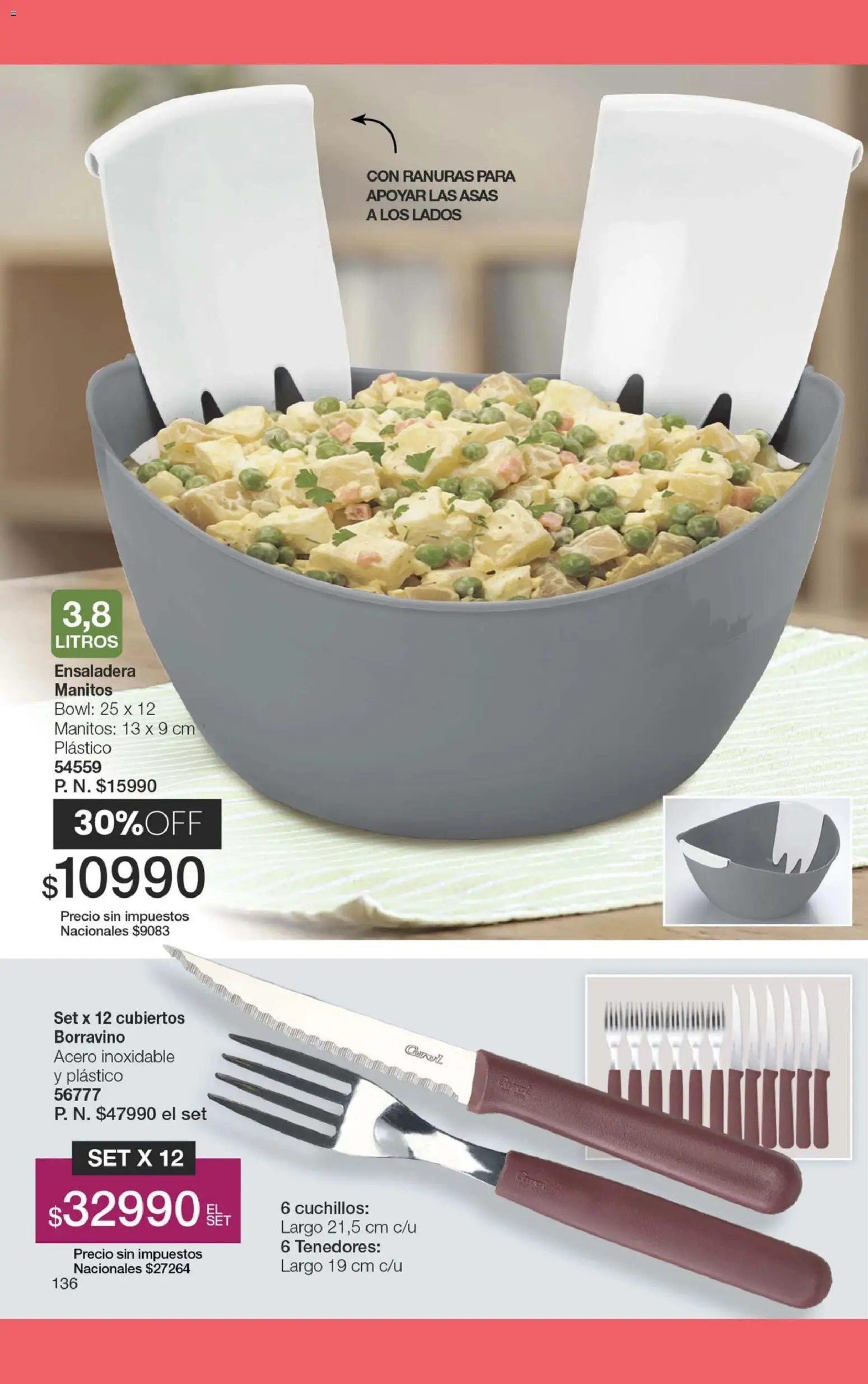 Gigot - CAMPAÑA 05 │ válido desde el 28.02.2026 | Página: 142 | Productos: Bowl, Ensaladera