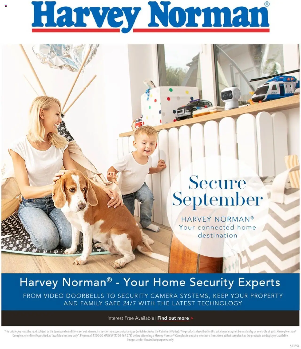 Harvey Norman catalogue - valid from 18.09.2025 | Page: 1 | Products: Camera, Safe