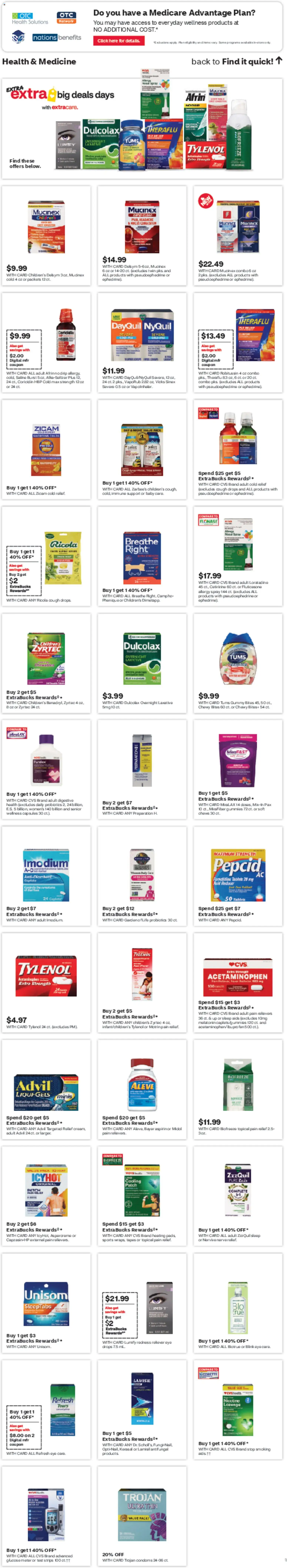 CVS Pharmacy Weekly Ad - WA - valid from 11.01.2026 | Page: 6 | Products: Probiotics, Melatonin, Tablet