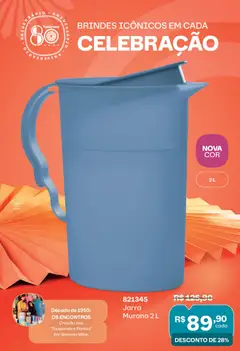 Tupperware catálogo Vitrine 05 - Pré-Visualização do folheto da loja Tupperware, válido de 01.05.2026 | Página: 9 | Produtos: Jarra