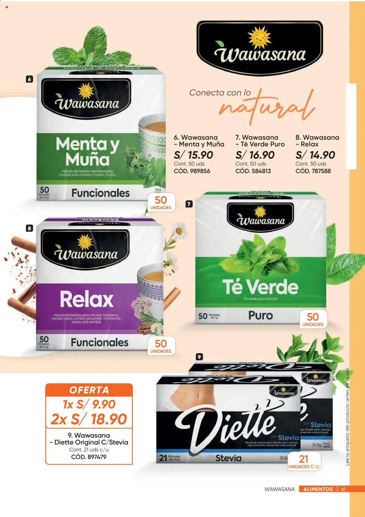 Catálogo Azzorti válido desde 28.07.2025 | Página: 61 | Productos: Té
