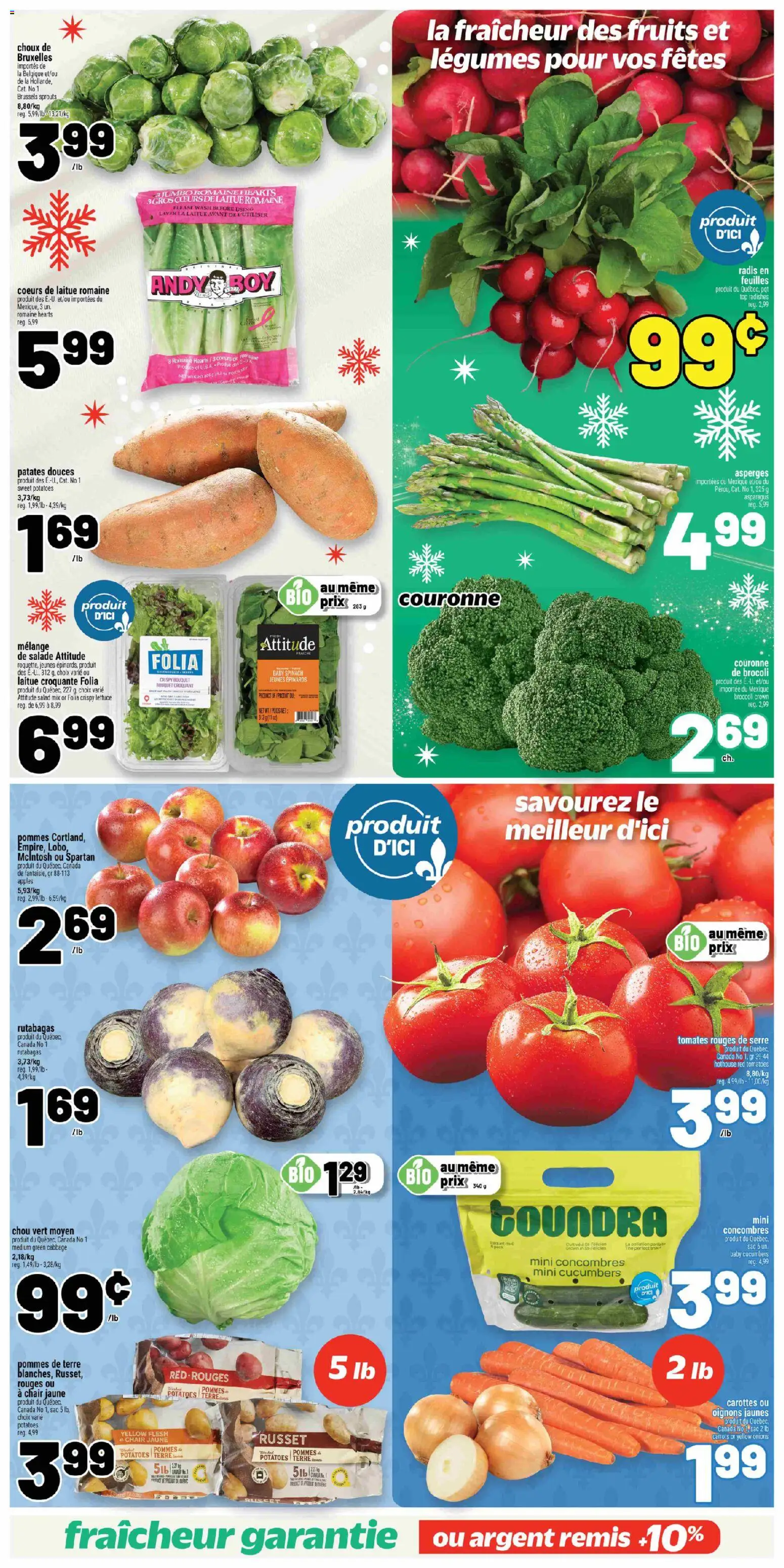 Metro flyer valid from 25.12.2025 | Page: 9 | Products: Salad, Potatoes, Chair, Tomatoes