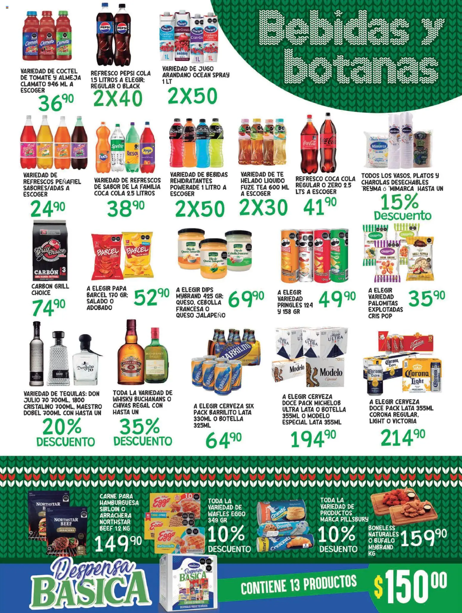 Nuevas ofertas de Alsuper válidas en toda la República Mexicana desde el 16.12.2025. ¡Encuentra las mejores ofertas en Alsuper folleto Zacatecas! | Página: 3 | Productos: Cebolla, Papa, Tomate, Helado