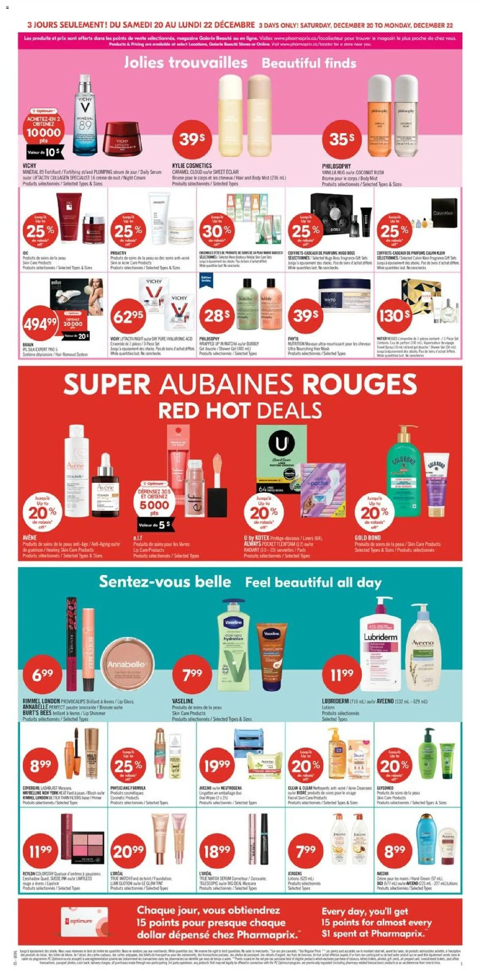 Pharmaprix flyer valid from 20.12.2025 | Page: 7 | Products: Perfume, Fragrance, Lip gloss, Mask