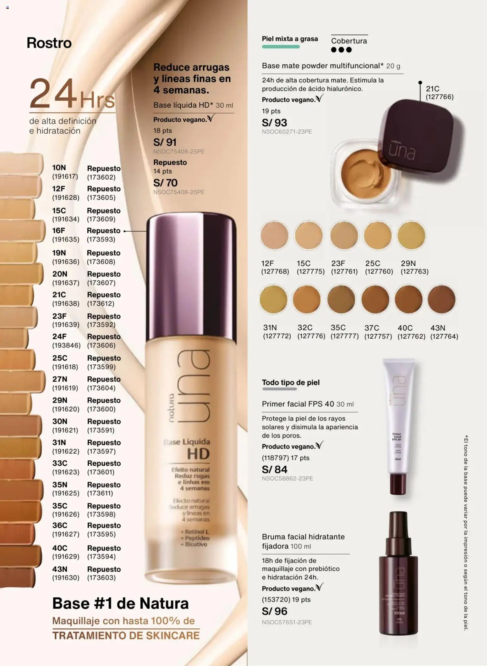 Catálogo Natura válido desde 18.02.2026 | Página: 75 | Productos: Maquillaje