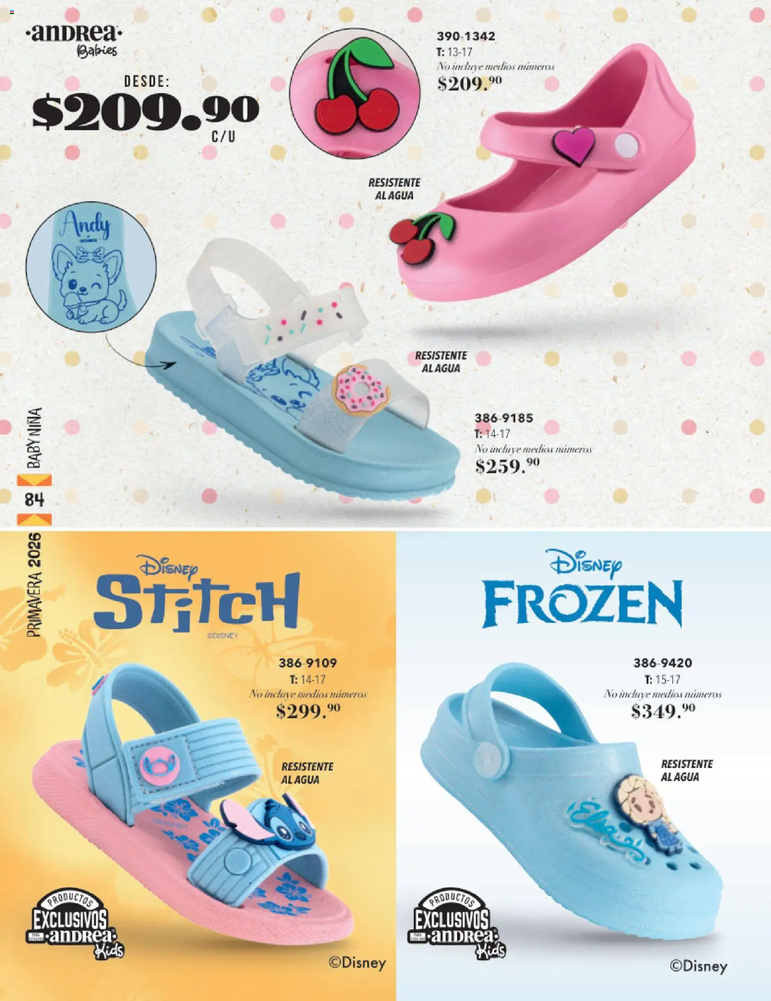 Nuevas ofertas de Andrea válidas en toda la República Mexicana desde el 25.01.2026. ¡Encuentra las mejores ofertas en Andrea catálogo Infantil Baby ! | Página: 8