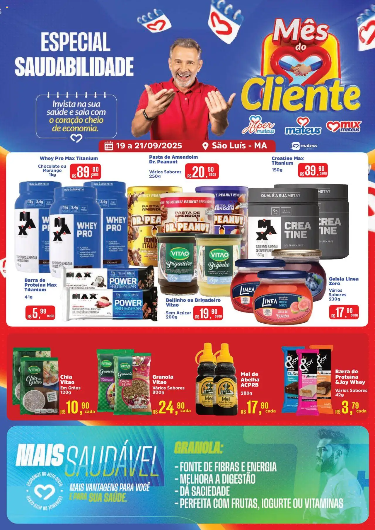 Mateus Folheto - válido de 19.09.2025 | Página: 1 | Produtos: Coco, Pasta, Geleia, Açúcar