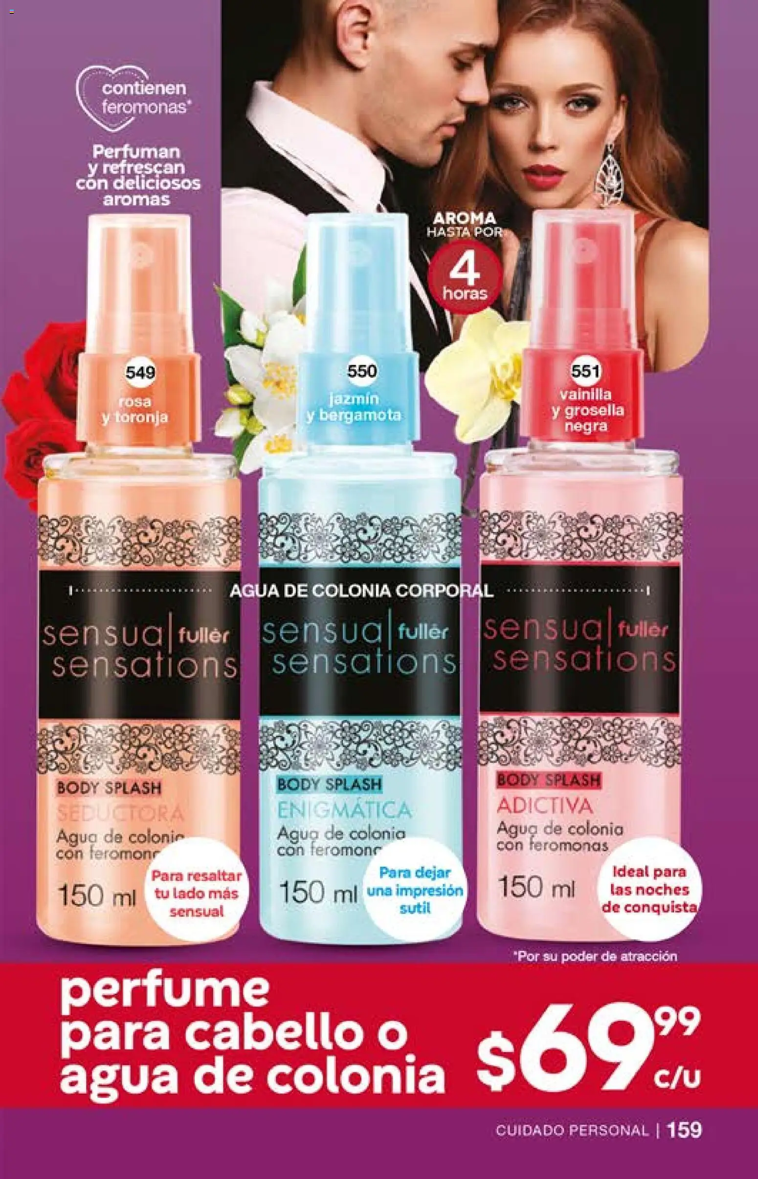 Nuevas ofertas de Fuller válidas en toda la República Mexicana desde el 29.04.2026. ¡Encuentra las mejores ofertas en Fuller campaña 2 2026! | Página: 159 | Productos: Agua, Toronja, Body, Perfume