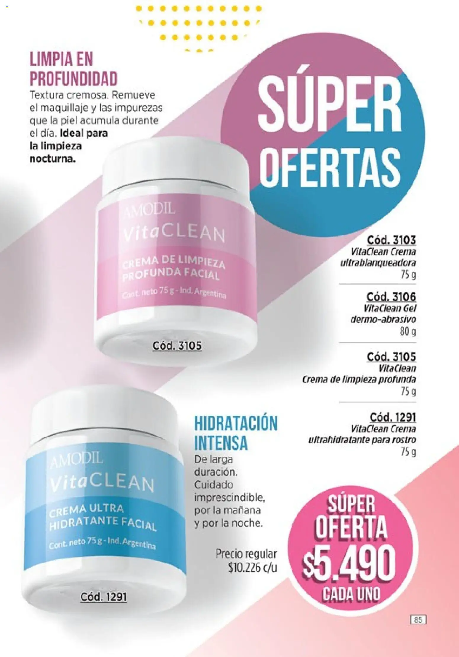 modil - Campaña 7 │ válido desde el 20.03.2026 | Página: 85 | Productos: Maquillaje, Crema de limpieza, Crema