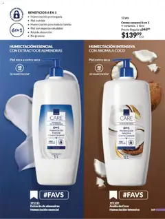 Vista previa de Crema corporal 6 en 1, Crema corporal 6 en 1, 4 variantes. 1 litro, nuevo folleto de la tienda, válido en México a partir del 12.09.2025 | Página: 177
