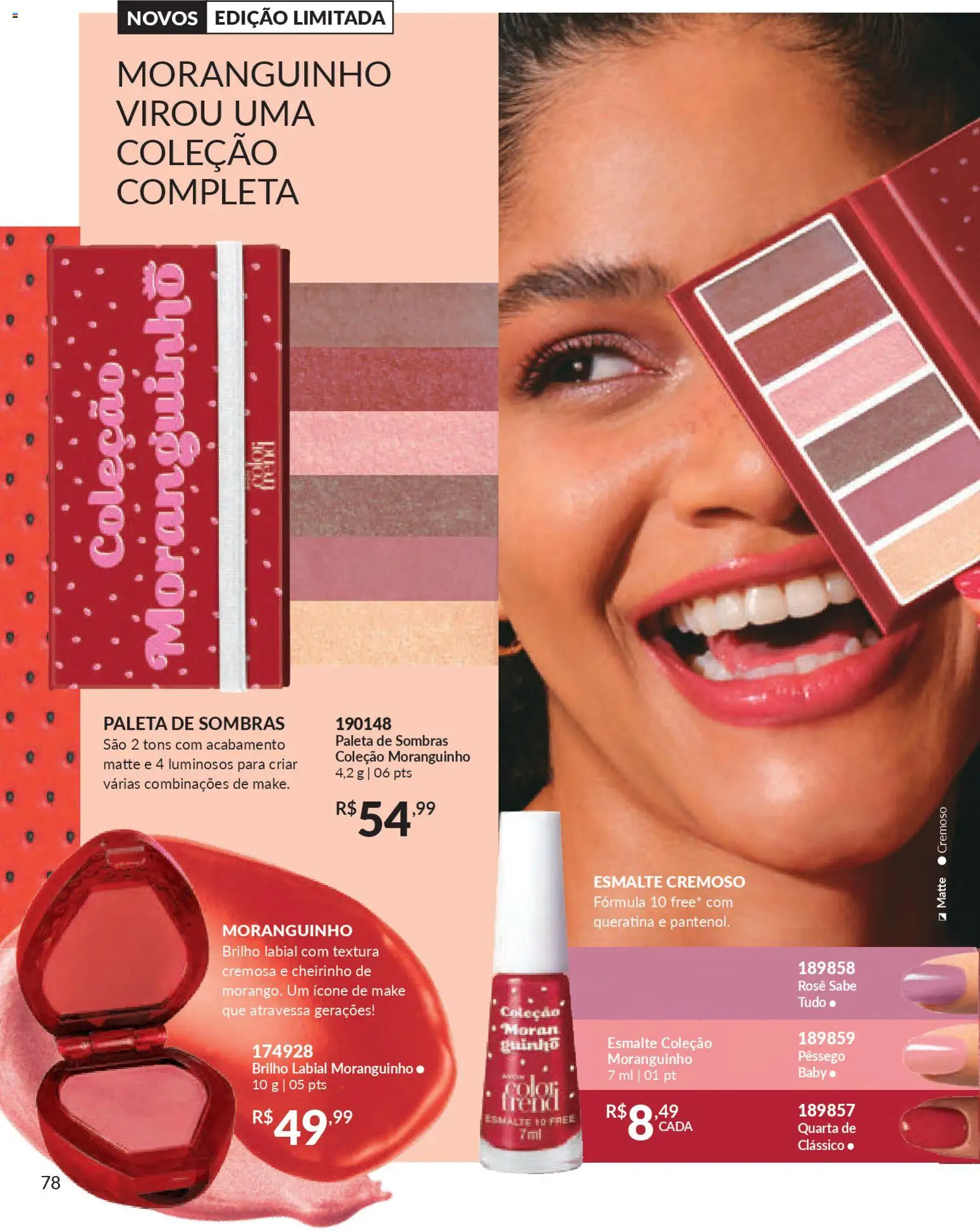 Avon Folheto - válido de 19.12.2025 | Página: 78 | Produtos: Pêssego