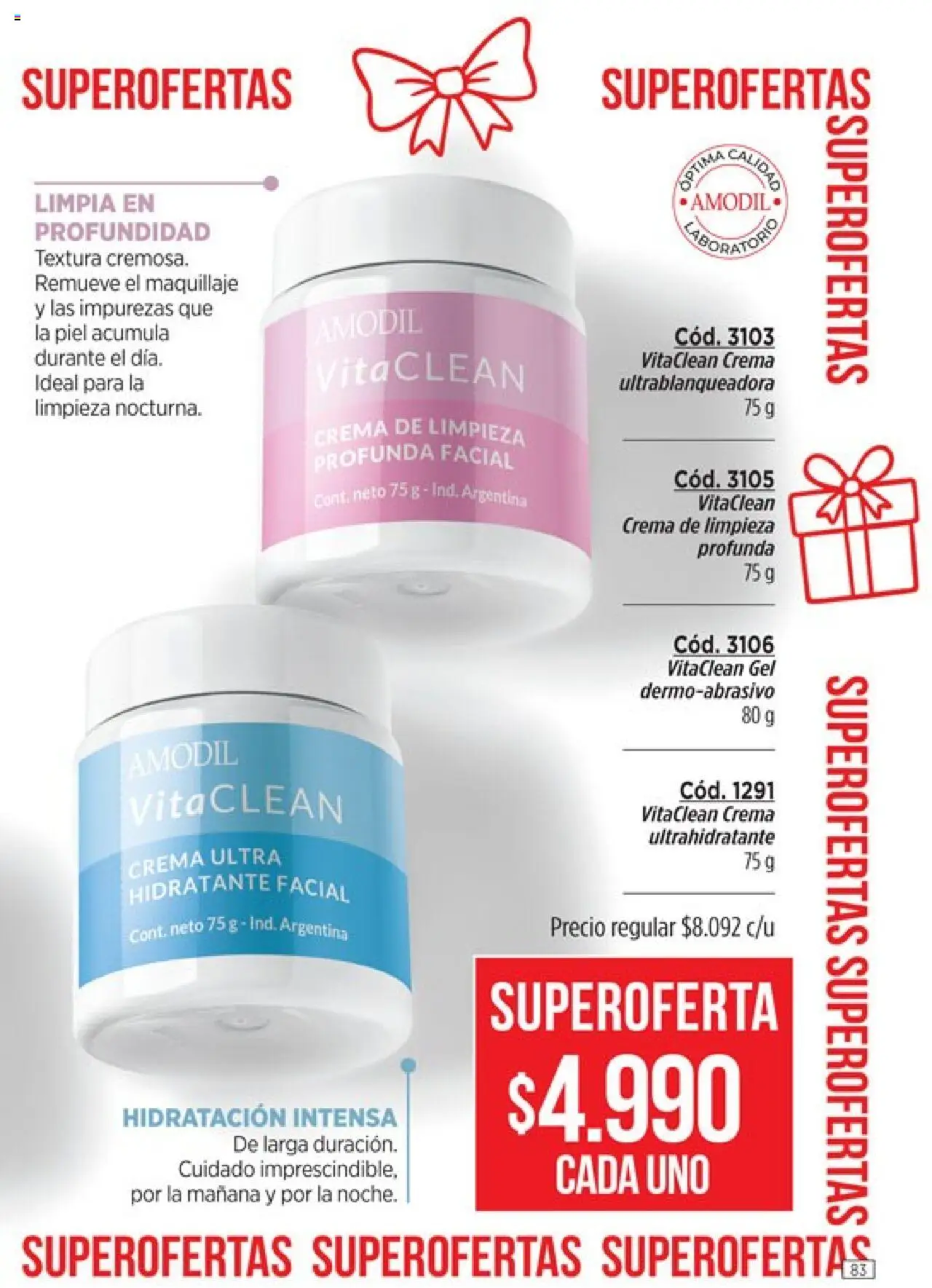 Catálogo Amodil Campaña 17/2025 │ válido desde el 14.10.2025 | Página: 83 | Productos: Maquillaje, Crema de limpieza, Crema