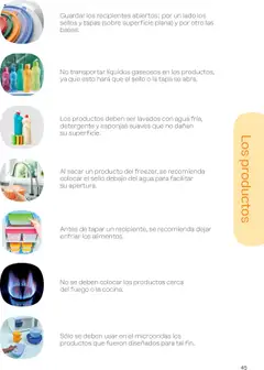Tupperware - Manual de Bienvenida │ válido desde el 15.09.2025 | Página: 45 | Productos: Sobre, Detergente, Agua, Microondas