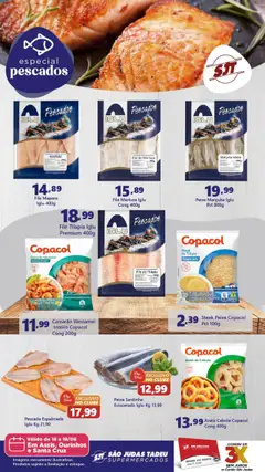 São Judas Tadeu - Ofertas Especial Pescados - Pré-Visualização do folheto da loja São Judas Tadeu, válido de 18.08.2025