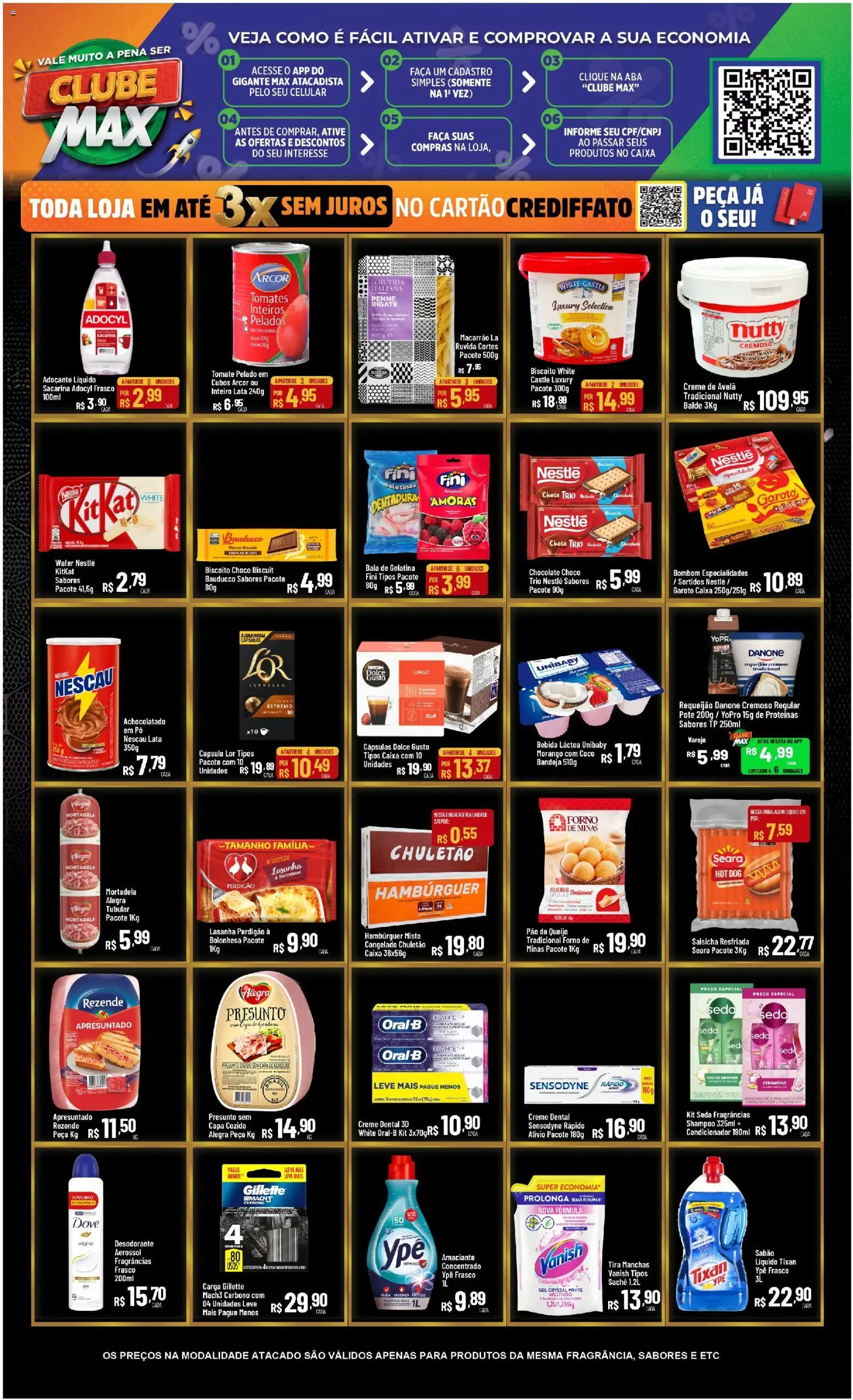 Max Atacadista Folheto - válido de 26.11.2025 | Página: 3 | Produtos: Forno, Tomates, Bombom, Balde