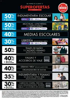Vista previa Disco - Ofertas | Electro, T. Libre y más válido desde el 06.03.2026 | Página: 2 | Productos: Disco, Baño, Ducha, Medias