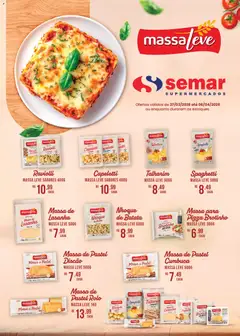 Semar Supermercado ofertas Massa Leve - Pré-Visualização do folheto da loja Semar Supermercado, válido de 27.03.2026