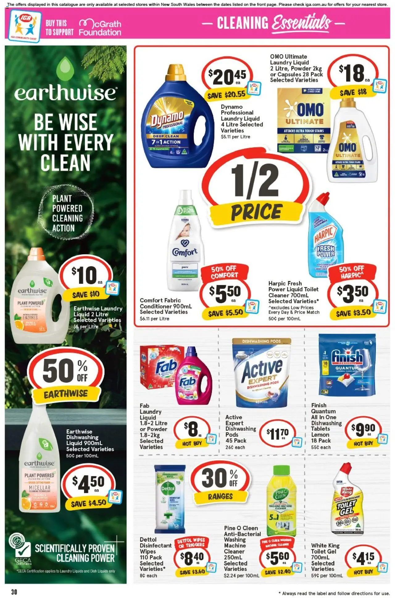 IGA catalogue - valid from 17.09.2025 | Page: 29 | Products: Plant, Foundation, Laundry, Tablets