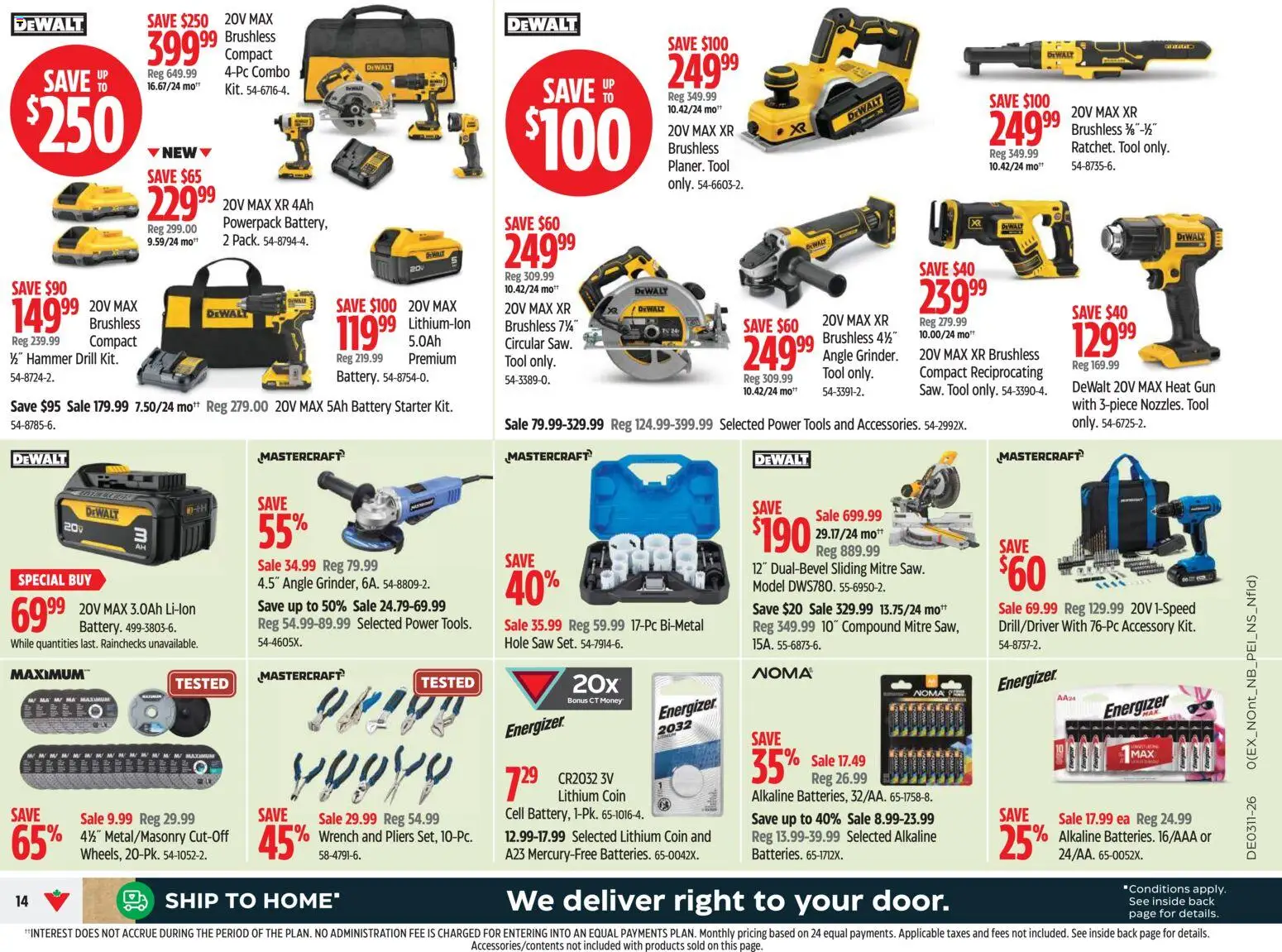 Canadian Tire flyer valid from 12.03.2026 | Page: 14 | Products: Battery