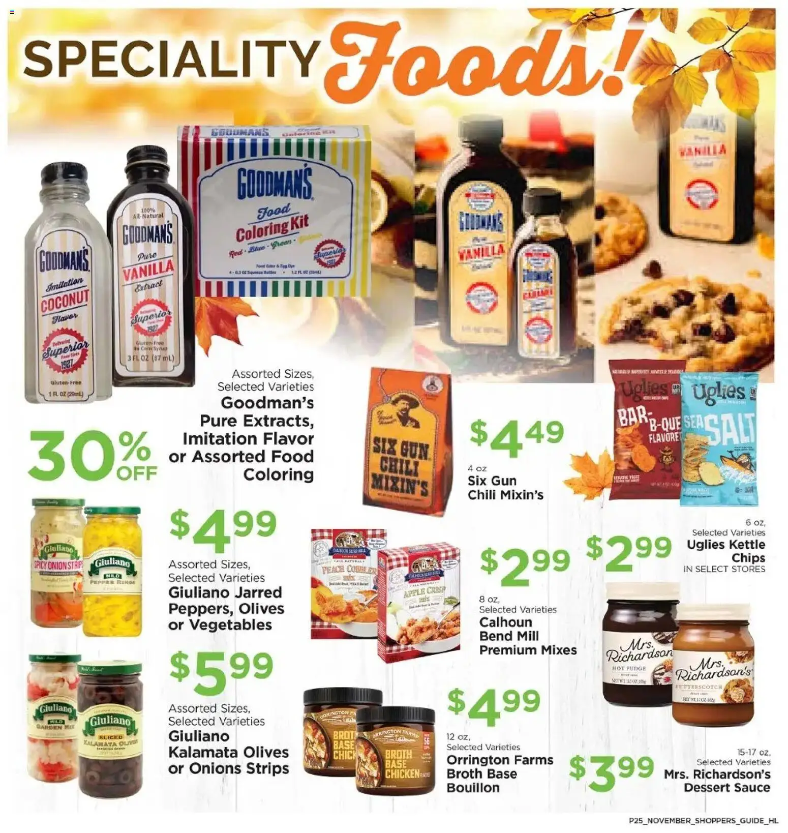 Homeland Bring Savings Home Shopper's Guide - valid from 01.11.2025 | Page: 25 | Products: Chips, Vegetables, Sauce, Peach