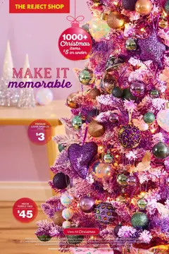 Preview of The Reject Shop  Catalogue  - valid from 29.10.2025