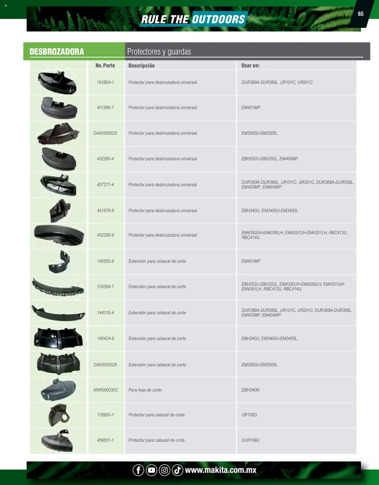 Nuevas ofertas de Makita válidas en toda la República Mexicana desde el 07.10.2024. ¡Encuentra las mejores ofertas en Makita catálogo Ope! | Página: 65 | Productos: Manguera, Adaptador, Botella