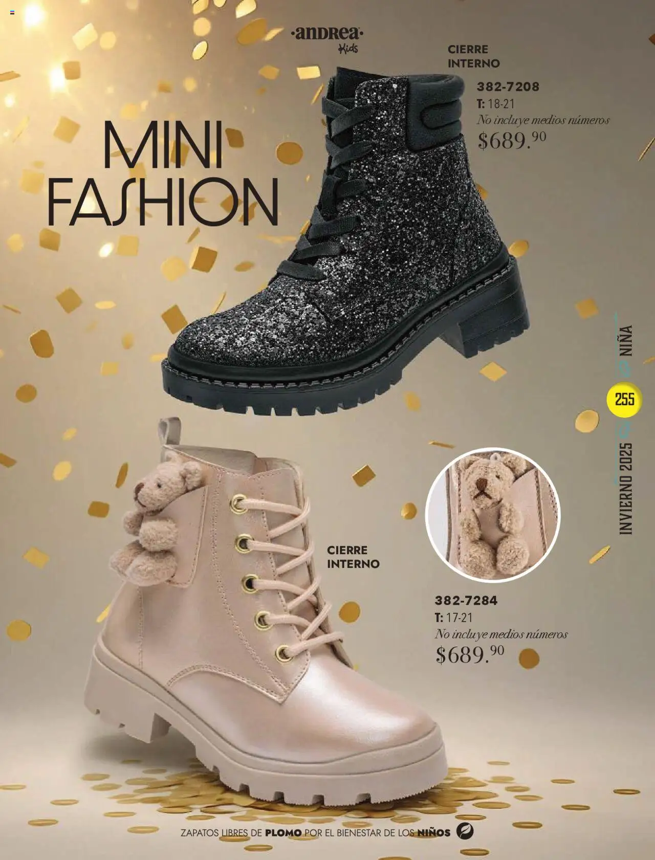 Nuevas ofertas de Andrea válidas en toda la República Mexicana desde el 13.10.2025. ¡Encuentra las mejores ofertas en Andrea - Catálogo Invierno! | Página: 255 | Productos: Zapatos