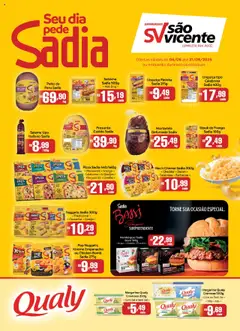 Supermercados São Vicente - Ofertas BRF - Pré-Visualização do folheto da loja Supermercados São Vicente, válido de 06.08.2025