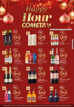 Cometa Supermercados - Ofertas Happy Hour - Pré-Visualização do folheto da loja Cometa Supermercados, válido de 19.12.2025