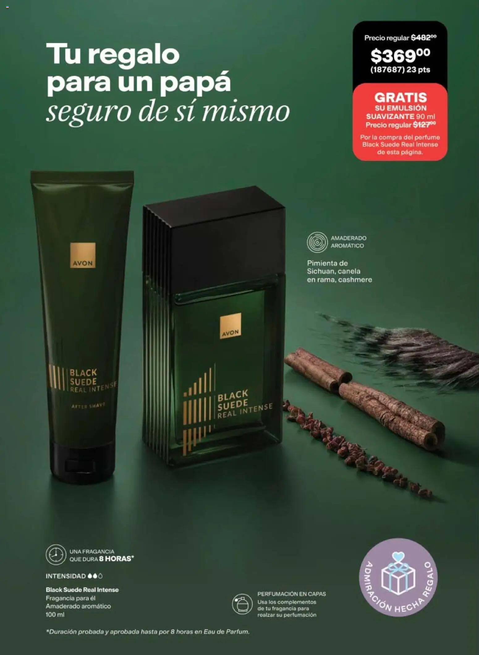 Nuevas ofertas de AVON válidas en toda la República Mexicana desde el 08.05.2026. ¡Encuentra las mejores ofertas en AVON campaña 8 2026! | Página: 12 | Productos: Papa, Pimienta, Suavizante, Perfume