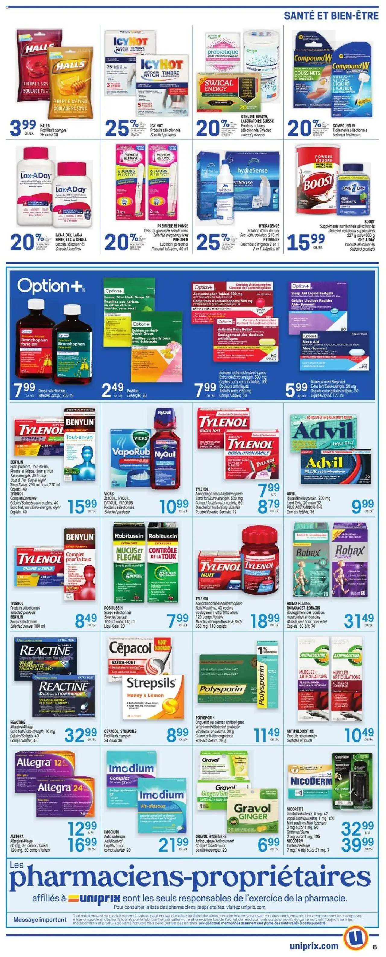 Uniprix flyer valid from 18.09.2025 | Page: 7 | Products: Powder