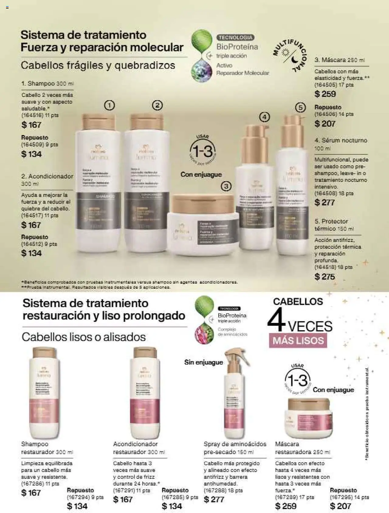 Nuevas ofertas de Natura válidas en toda la República Mexicana desde el 22.11.2025. ¡Encuentra las mejores ofertas en Natura campaña 17 2025! | Página: 167 | Productos: Serum, Máscara, Acondicionador