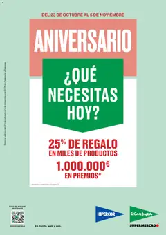 Vista previa de El Corte - Catálogo Que necesitas hoy, nuevo folleto de la tienda, válido en México a partir del 23.10.2025